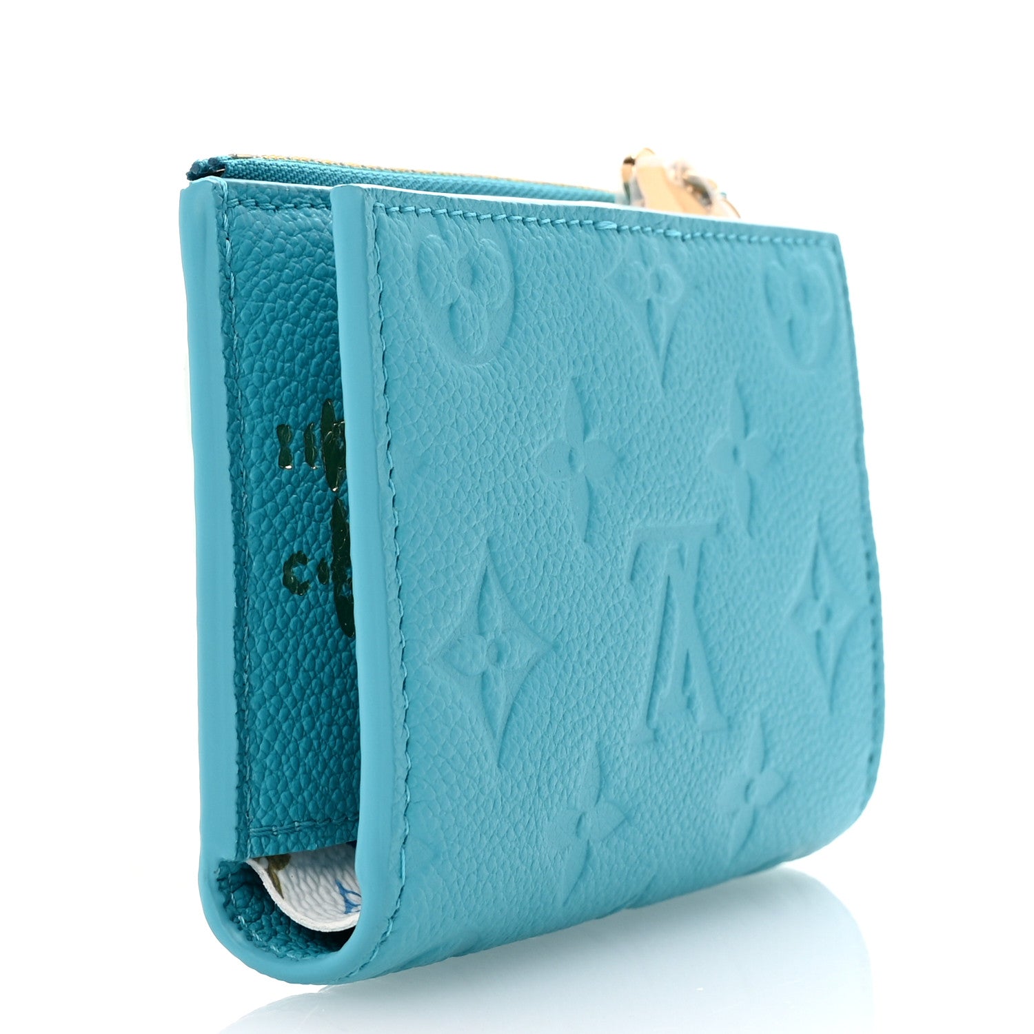 Louis Vuitton X TM Empreinte Monogram Lisa Wallet Kabira Blue