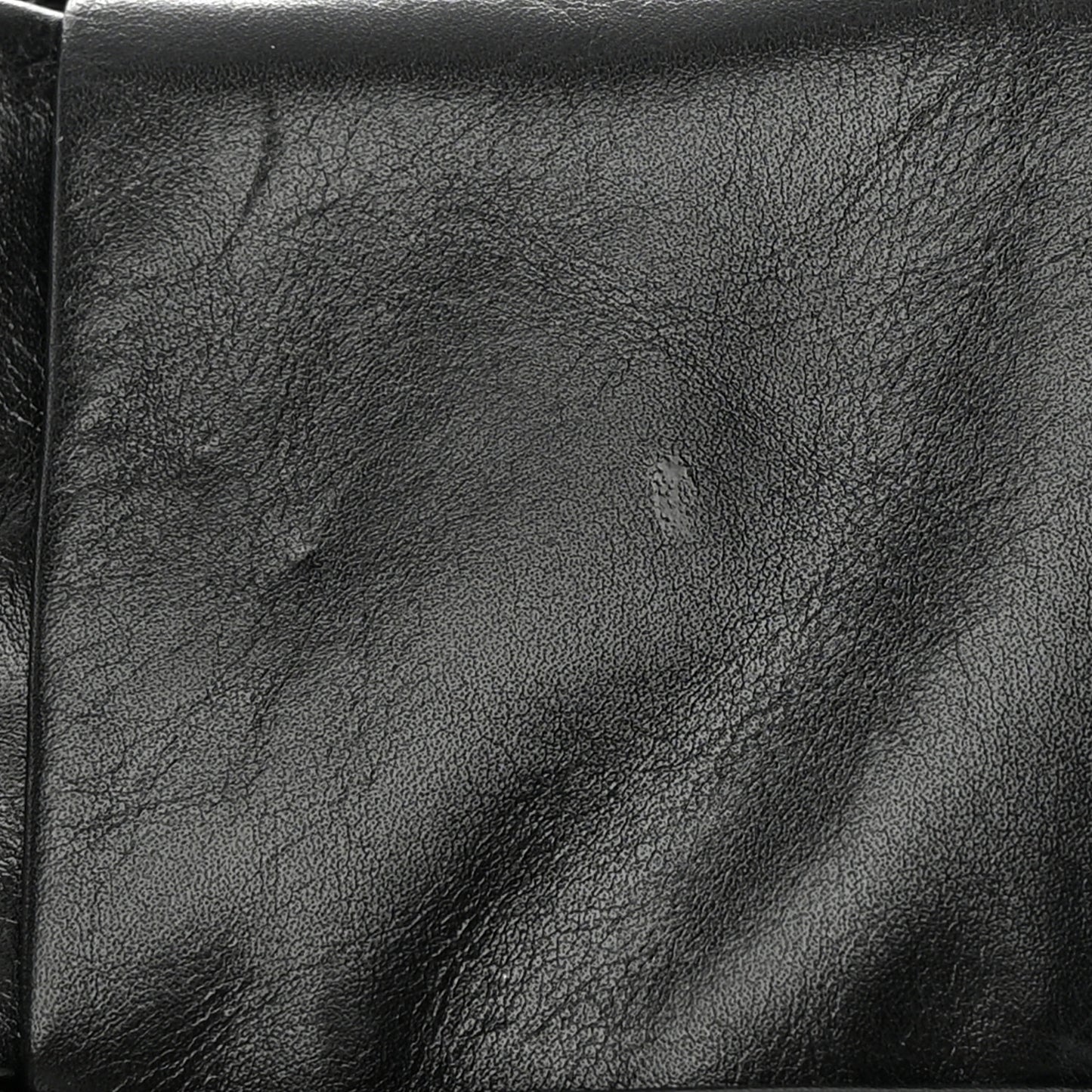 Paper Calfskin Maxi Intreccio Cassette Crossbody Bag Black