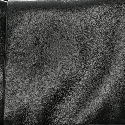 Bottega Veneta Paper Calfskin Maxi Intreccio Cassette Crossbody Bag Black 13 of 13