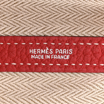 Hermes Negonda Garden Party 36 MM Rouge Casaque 6 of 11
