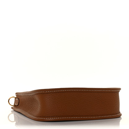 Hermes Taurillon Clemence Evelyne TPM Gold 3 of 9