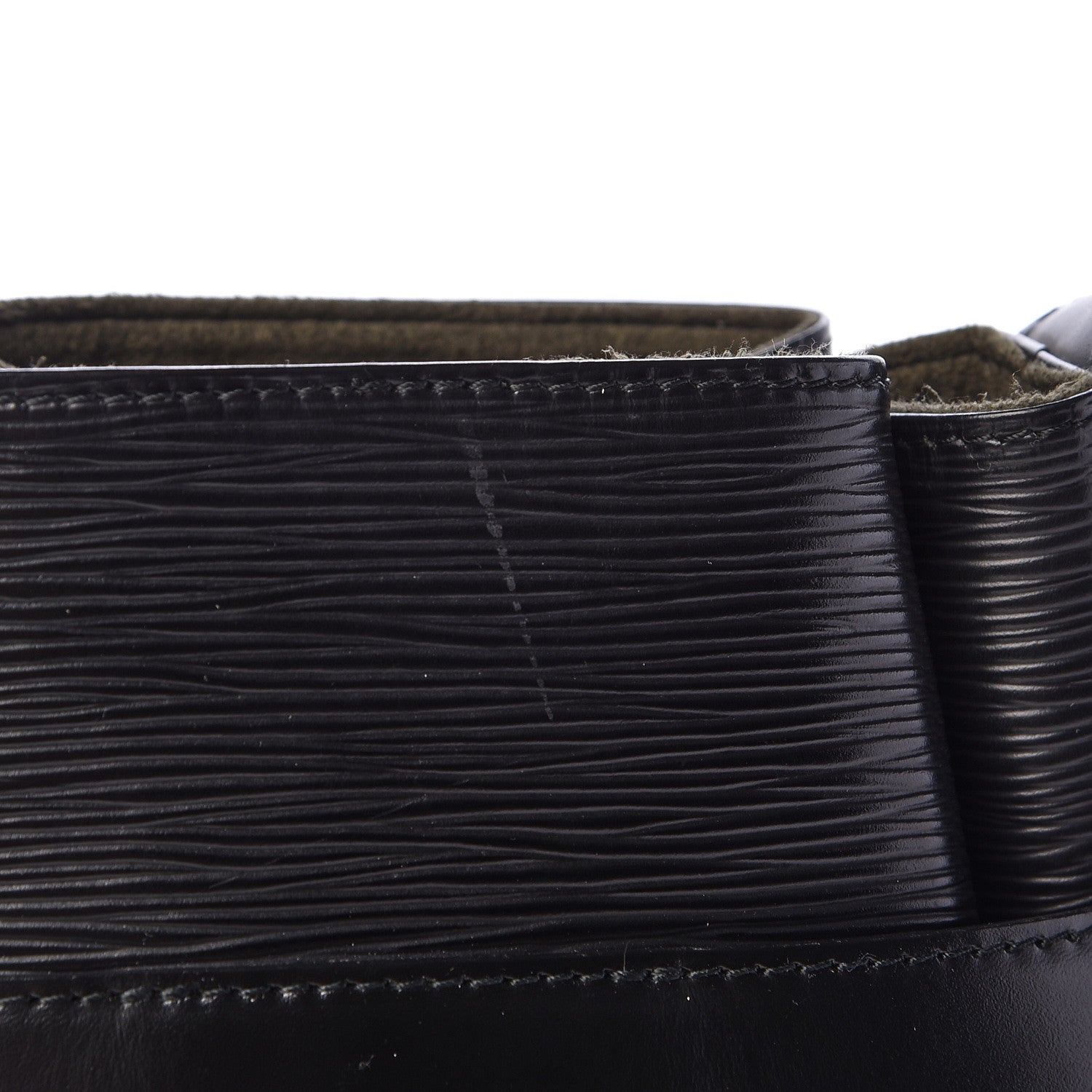 Louis Vuitton Epi Sac D'Epaule Black 12 of 13
