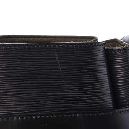 Louis Vuitton Epi Sac D'Epaule Black 12 of 13