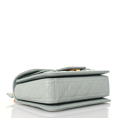 Christian Dior Lambskin Cannage Small Jolie Top Handle Bag Pistachio 4 of 11