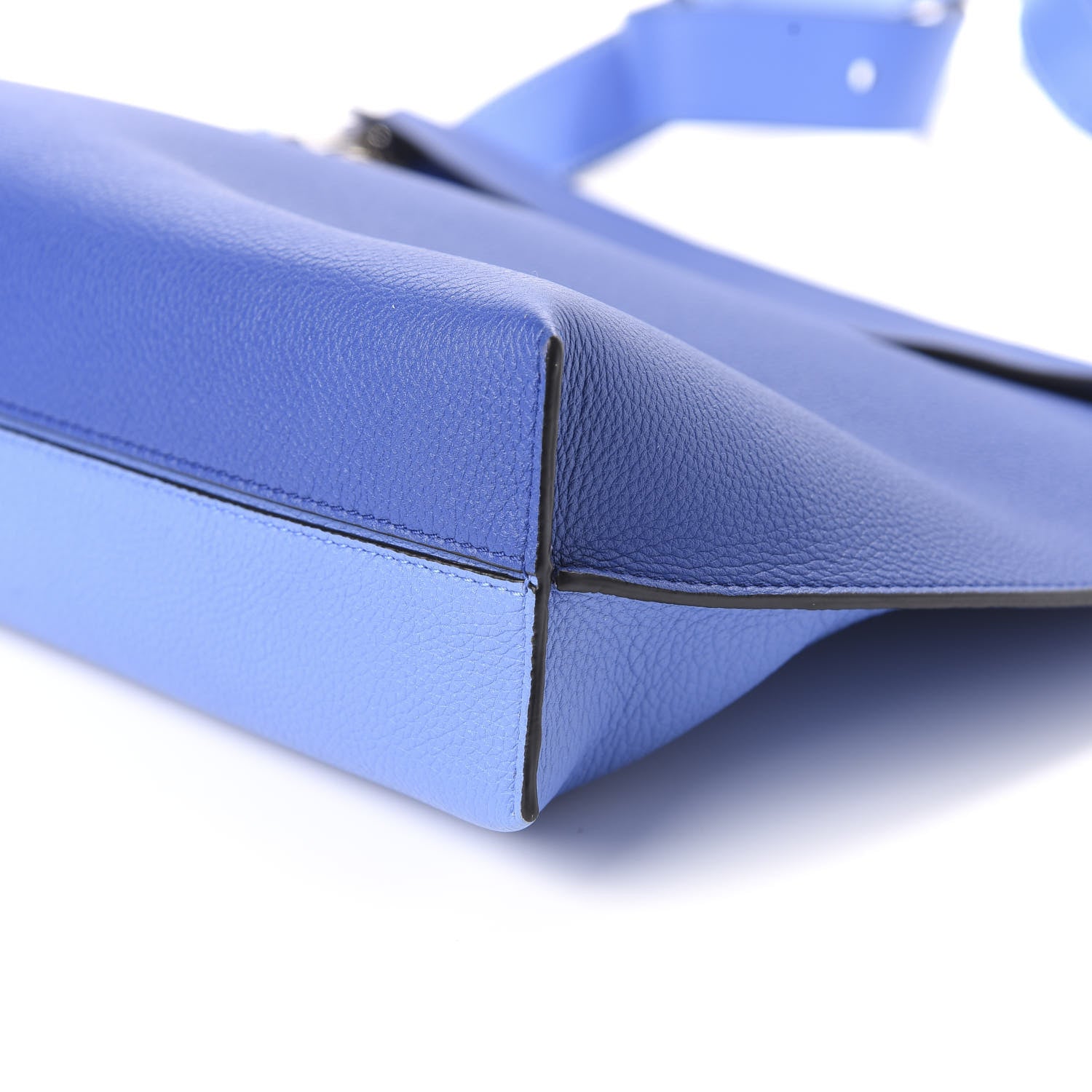 Loewe Calfskin T Pouch Bag Blue 7 of 9