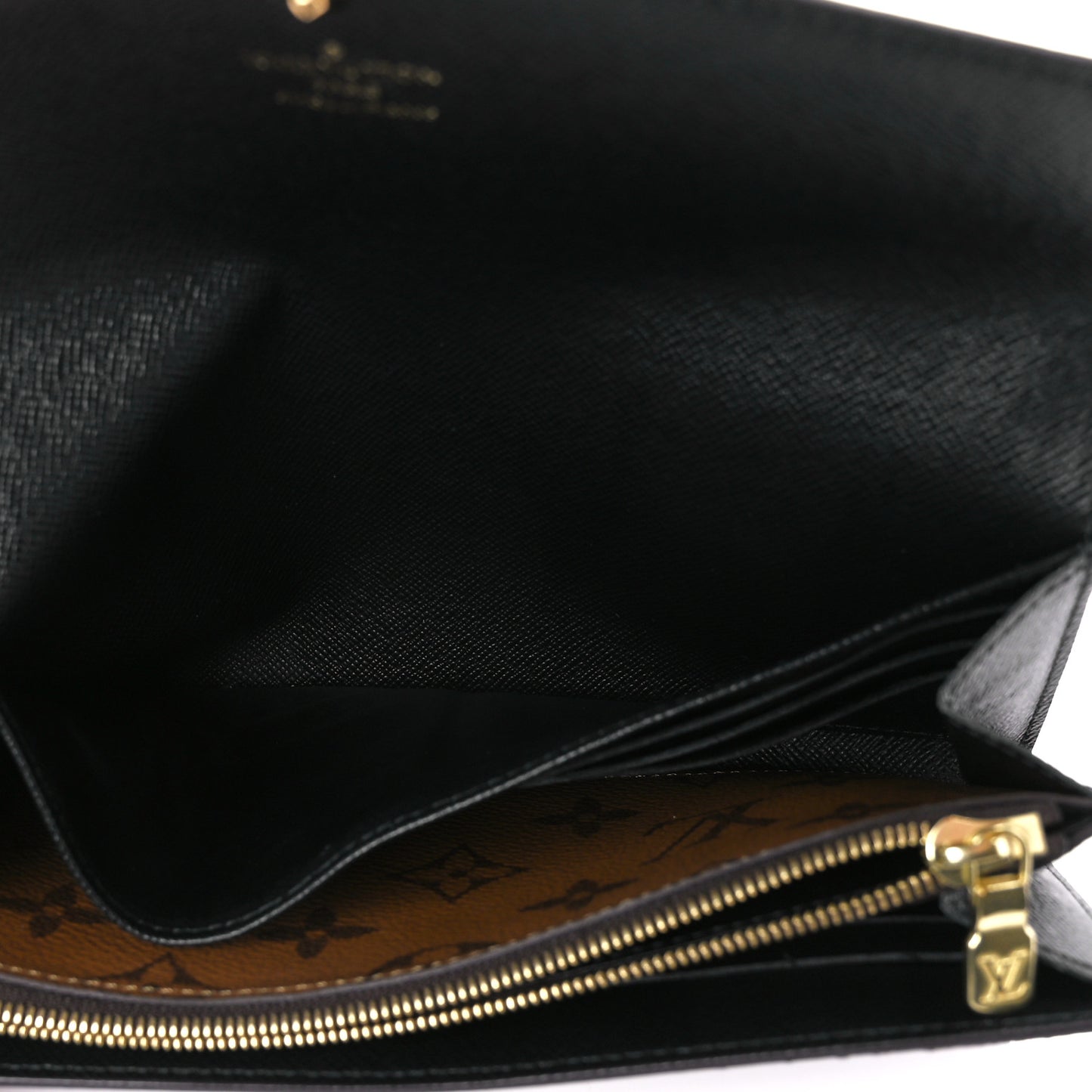 Reverse Monogram Giant Sarah Wallet