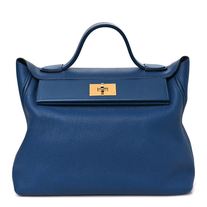 Hermes Togo Swift 24/24 35 Deep Bleu 1 of 10
