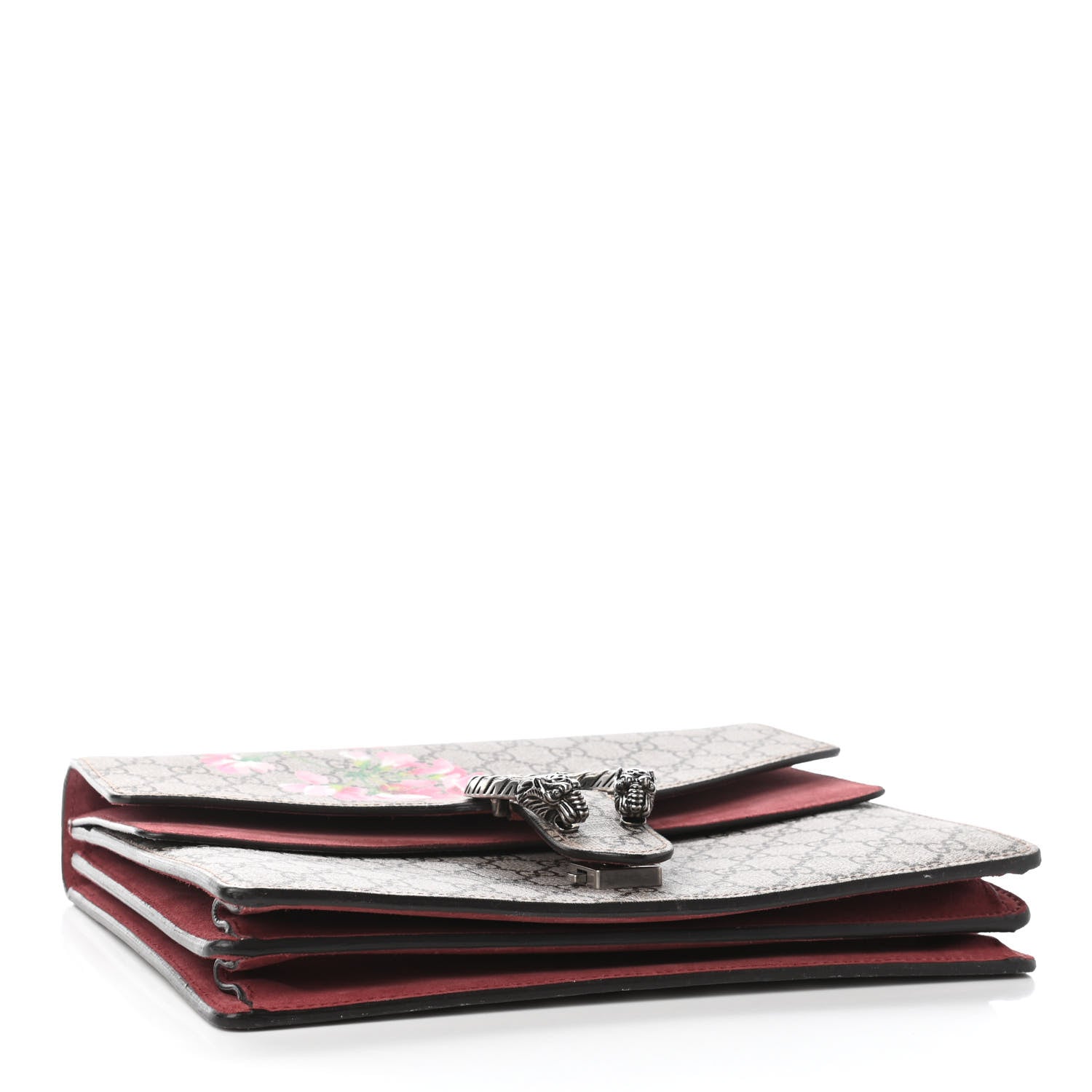 Gucci GG Supreme Monogram Blooms Medium Dionysus Shoulder Bag Beige Multicolor Dry Rose 4 of 9