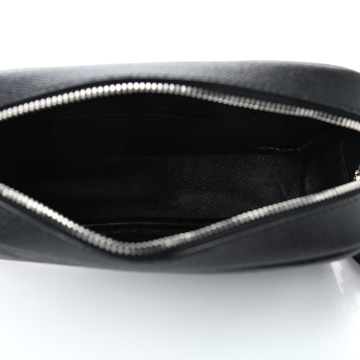 Saint Laurent Grain De Poudre Matelasse Monogram Mini Lou Camera Bag Black 4 of 4