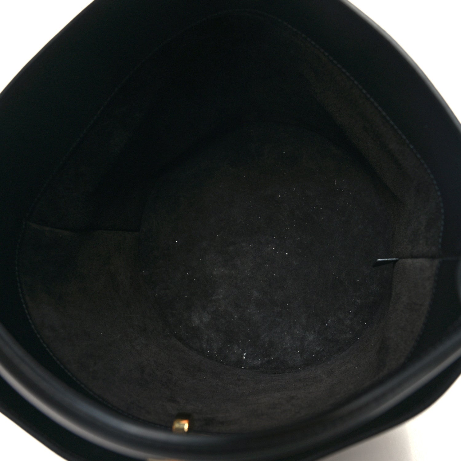 Celine Smooth Calfskin Bucket 16 Bag Black 6 of 13