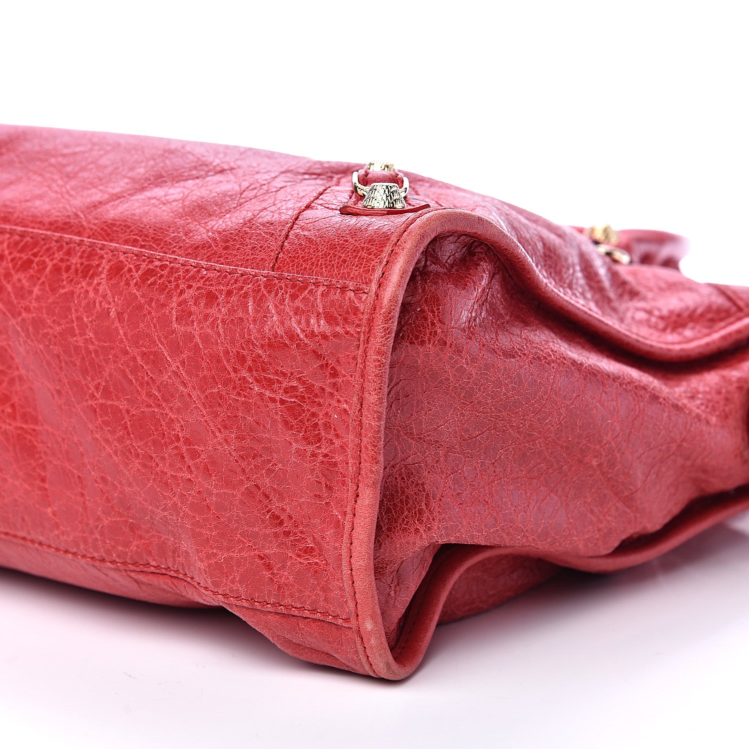 Balenciaga Agneau Giant 12 Gold Hardware City Rouge Cardinal 8 of 13