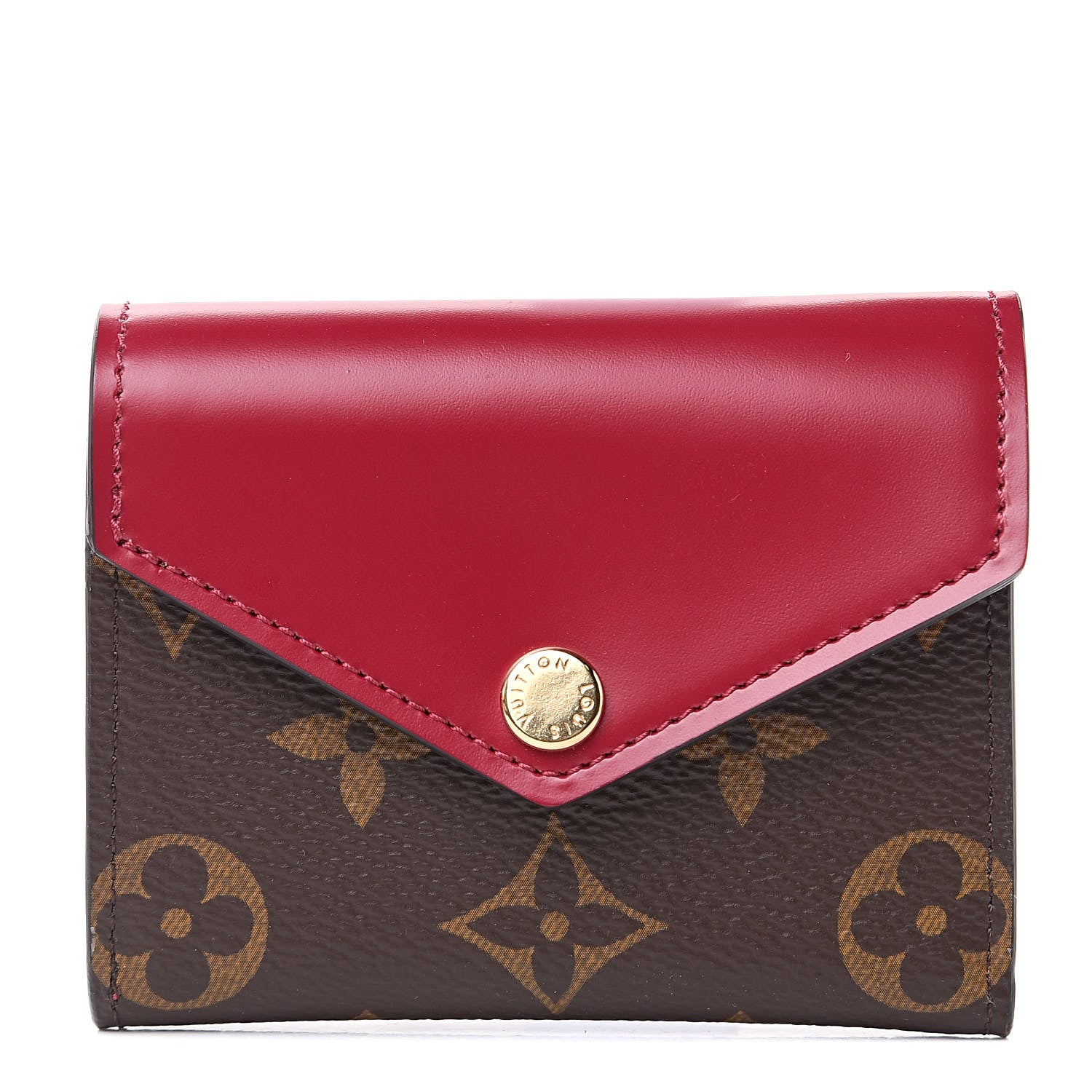 Louis Vuitton Monogram Zoe Wallet Fuchsia 1 of 8