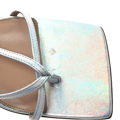 Bottega Veneta Laser Nappa Stretch Multi Strap 90mm Sandals 39 Moon Drop 13 of 14