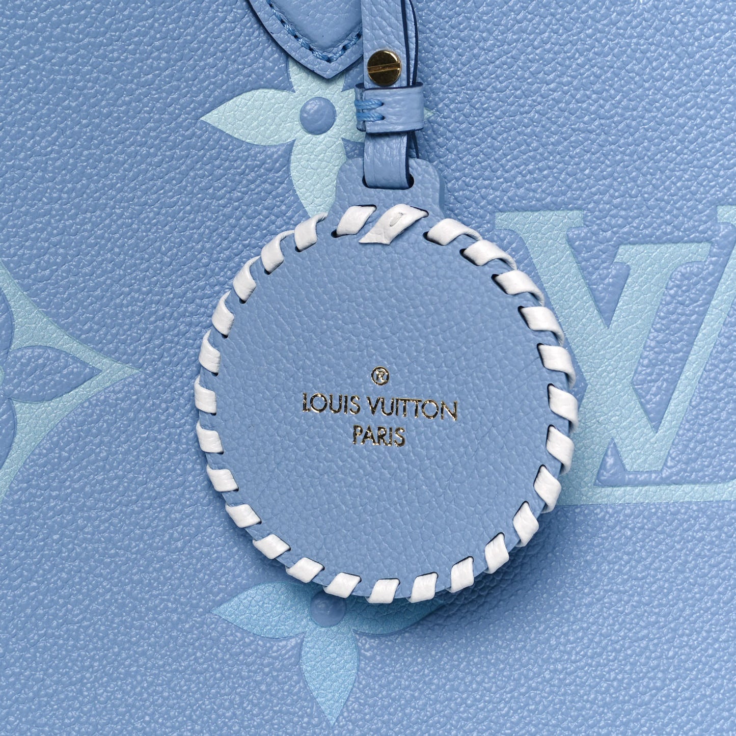 Empreinte Monogram Giant By The Pool Onthego MM Summer Blue