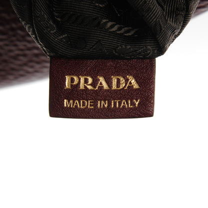 Prada Vitello Daino Hobo Rubino 9 of 9