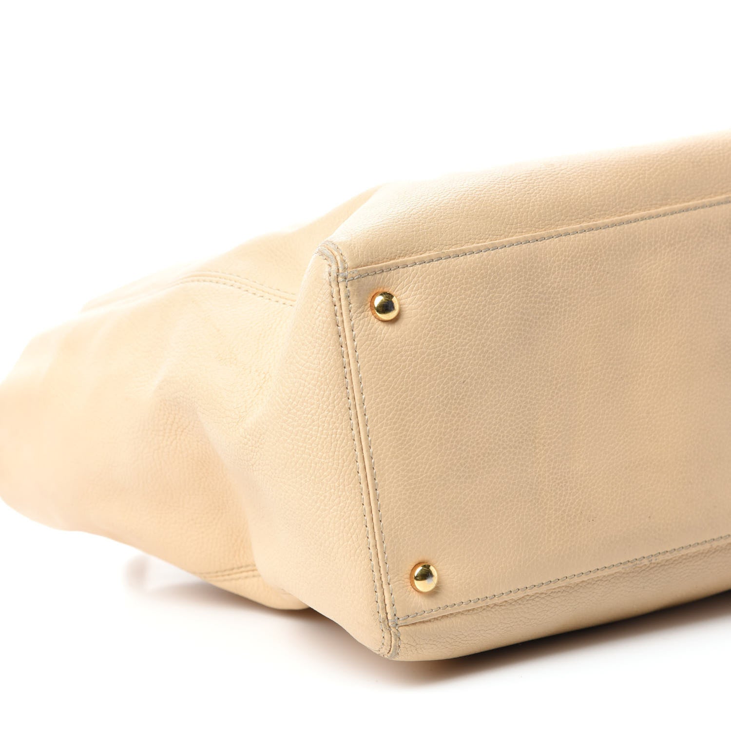 Chanel Calfskin Cerf Executive Shopper Tote Beige Clair 6 of 19