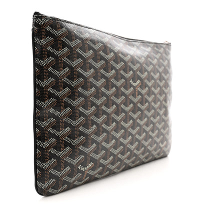 Goyard Goyardine Senat Pochette MM Black 3 of 6