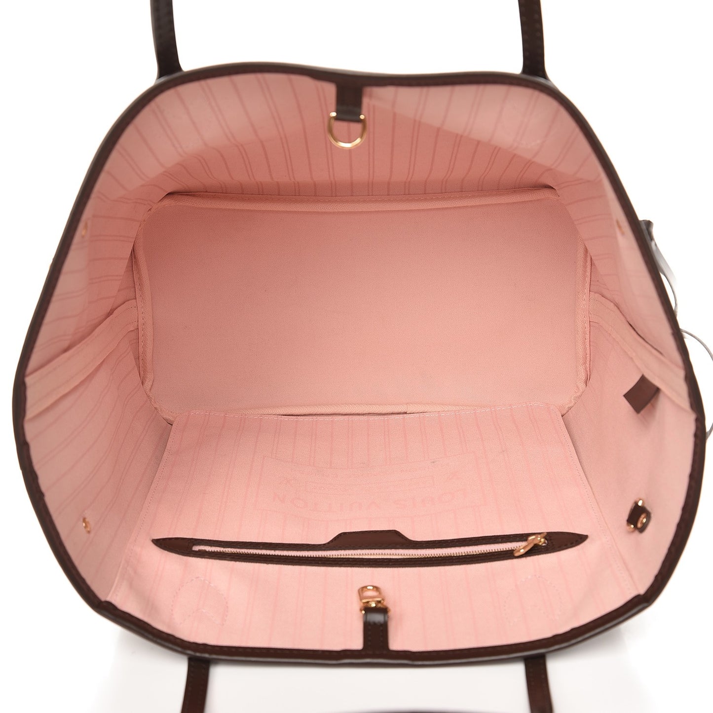 Damier Ebene Neo Neverfull MM Rose Ballerine