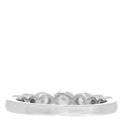 Tiffany Platinum Diamond Jazz Graduated Band Ring 53 6.25 3 of 6