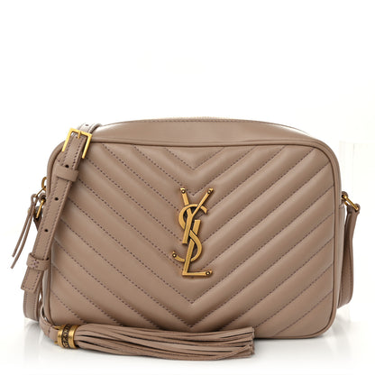 Saint Laurent Calfskin Matelasse Monogram Lou Camera Bag Rosy Sand 1 of 11