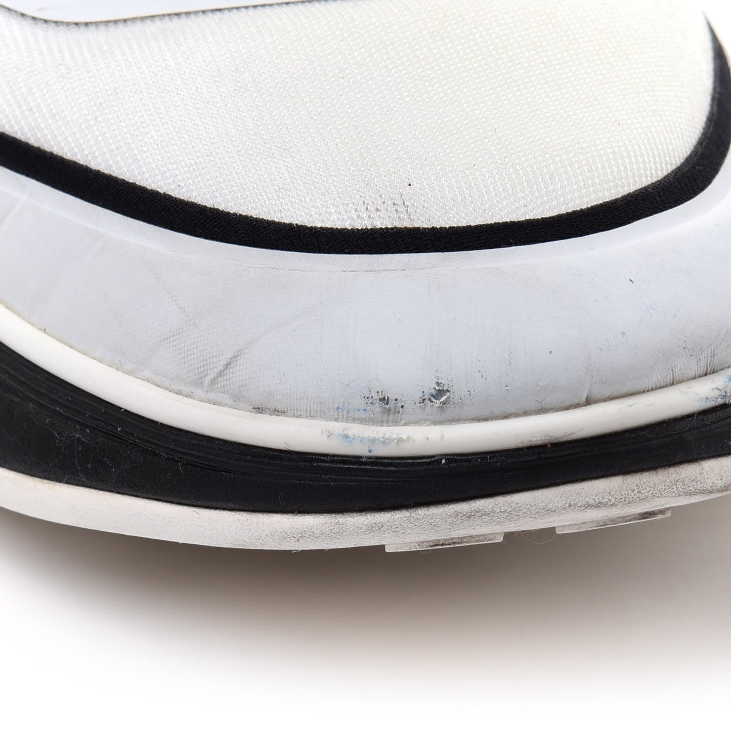 Lycra Womens CC Sneakers 40 Black White