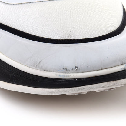Chanel Lycra Womens CC Sneakers 40 Black White 10 of 11