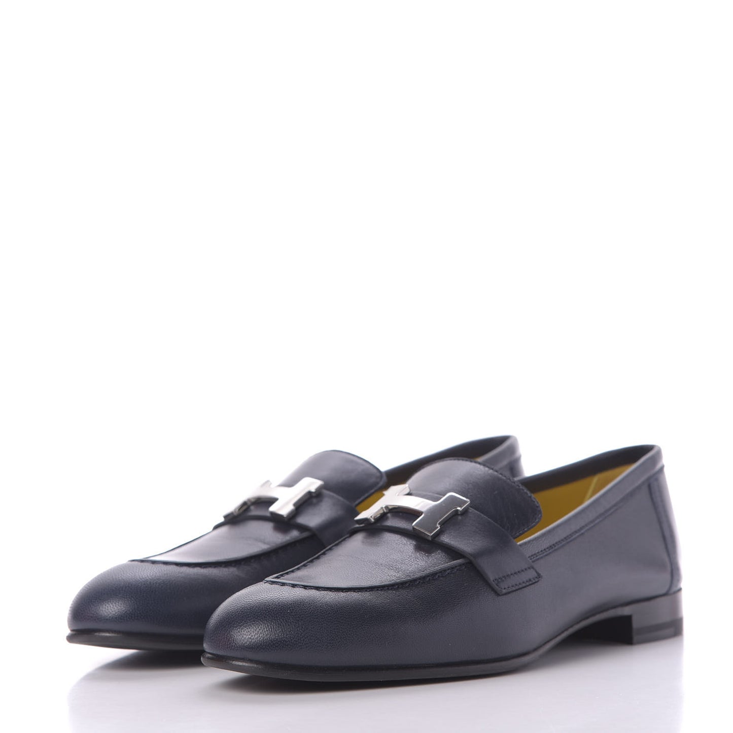 Goatskin Paris Loafers 36.5 Marine