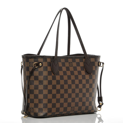 Louis Vuitton Damier Ebene Neverfull PM 3 of 8