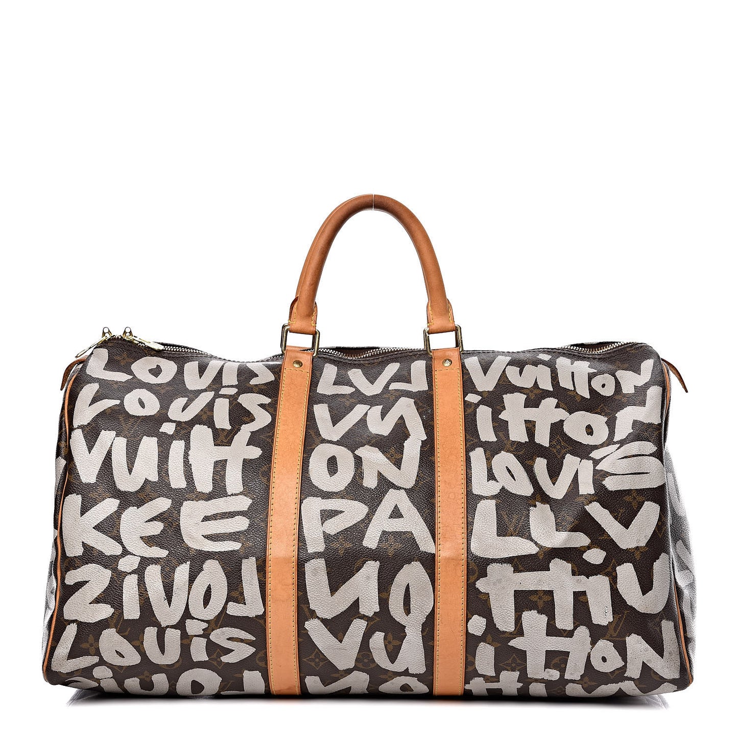 Graffiti Keepall 50 Silver