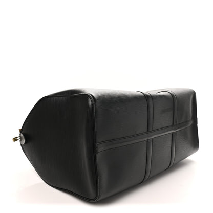 Louis Vuitton Epi Keepall 50 Black 3 of 11