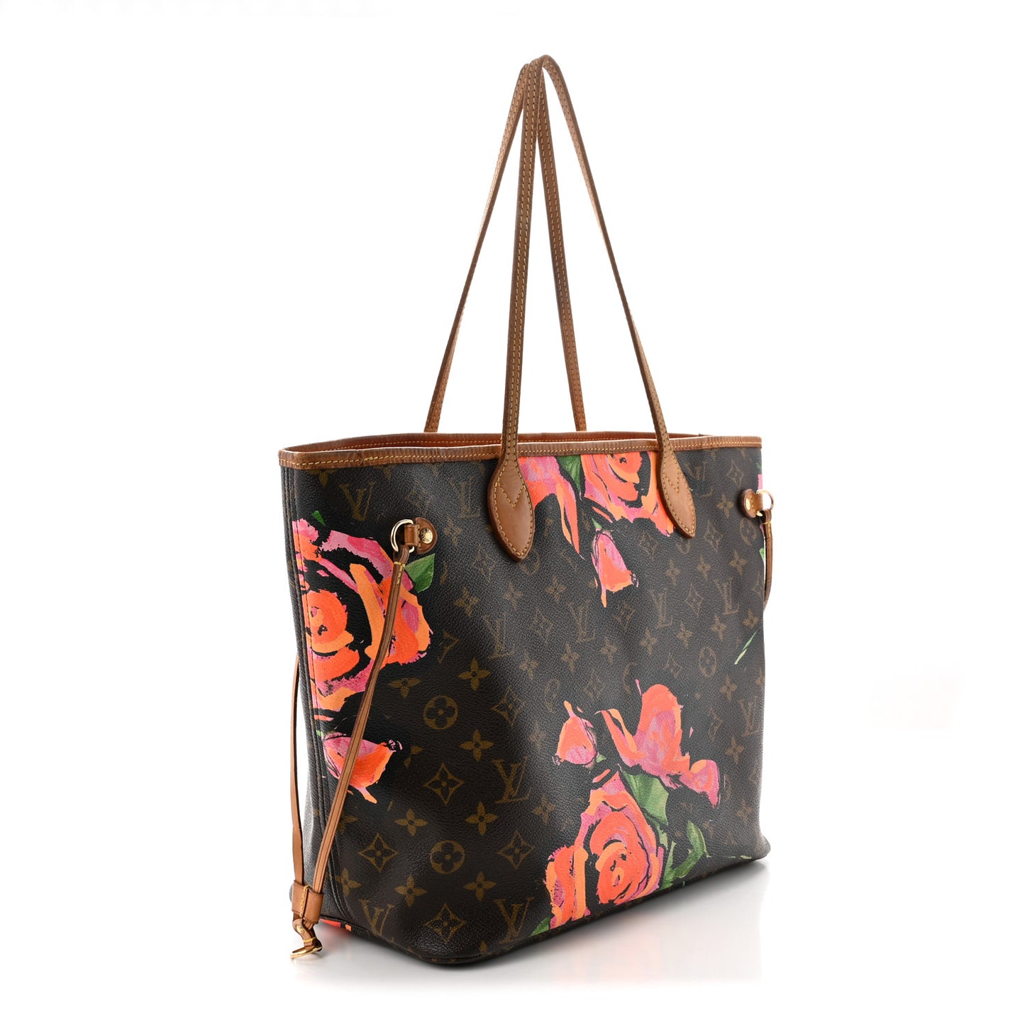 Monogram Roses Neverfull MM