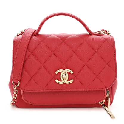 Chanel Caviar Quilted Small Business Affinity Flap Red 1 of 11