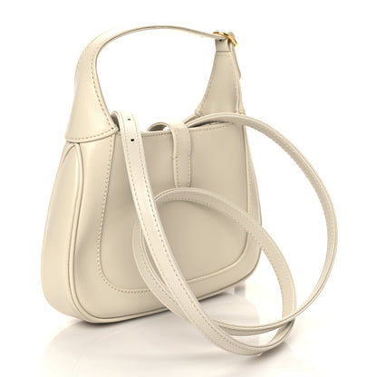 Gucci Boarded Dyana Lux Calfskin Mini Jackie 1961 Hobo Mystic White 3 of 10
