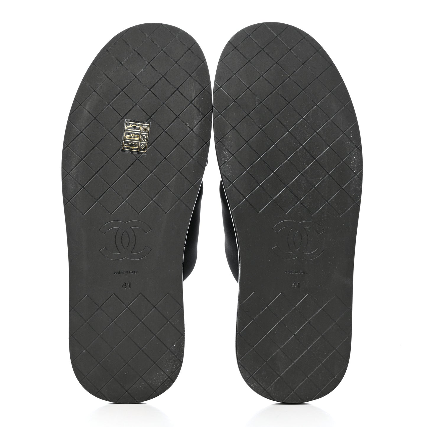 Fabric CC Mules Sandals 41 Black