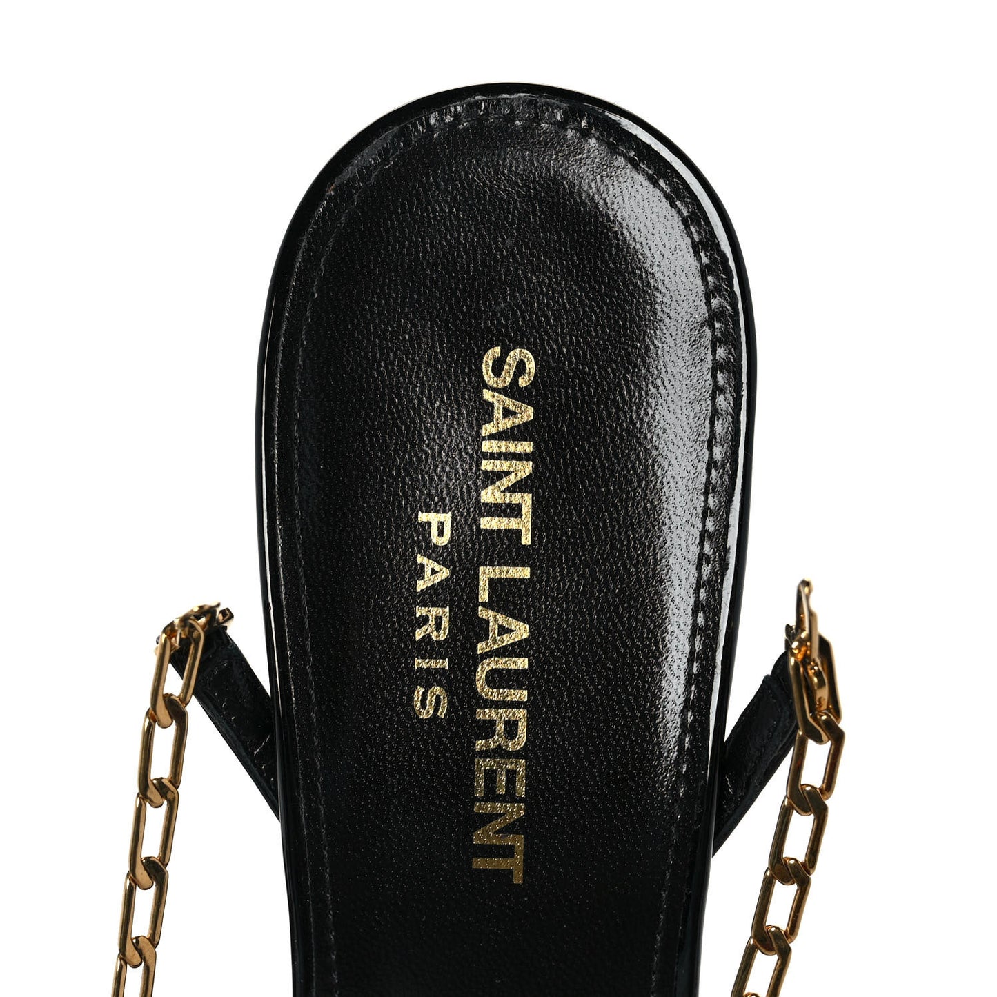 Patent Venus Chain 95 Pumps 37 Black