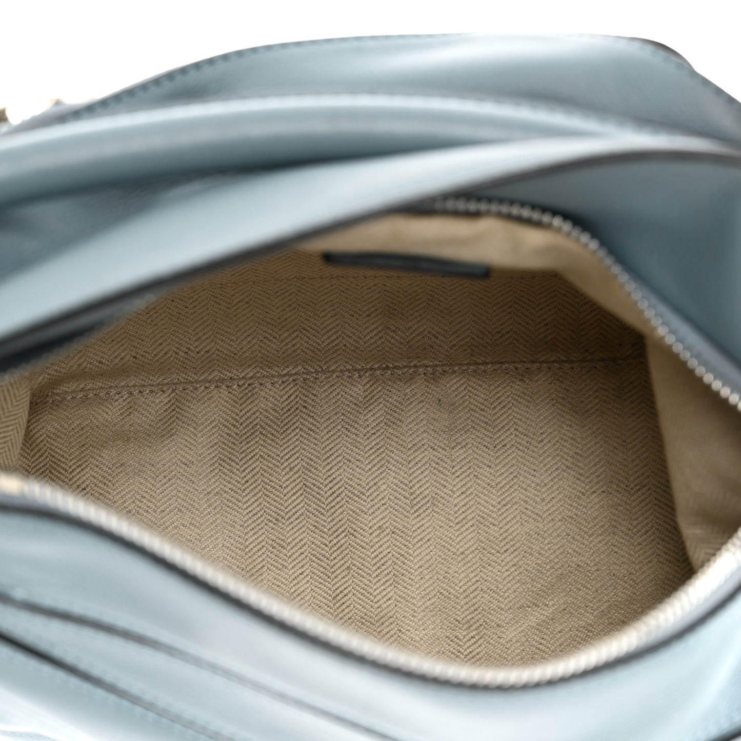 Calfskin Small Puzzle Bag Stone Blue