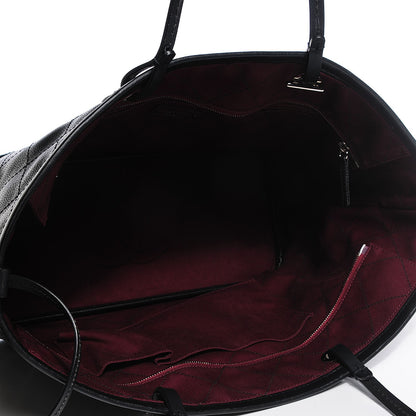 Chanel Grained Calfskin Shopping Fever Large Tote Black 5 of 7