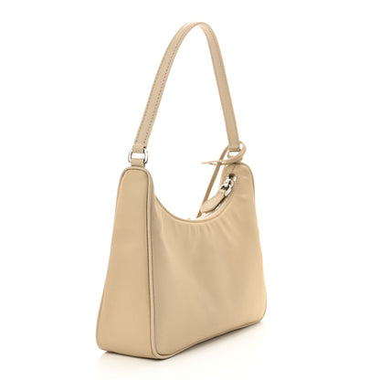 Prada Re-Nylon Saffiano Mini Re-Edition 2005 Bag Deserto 3 of 11
