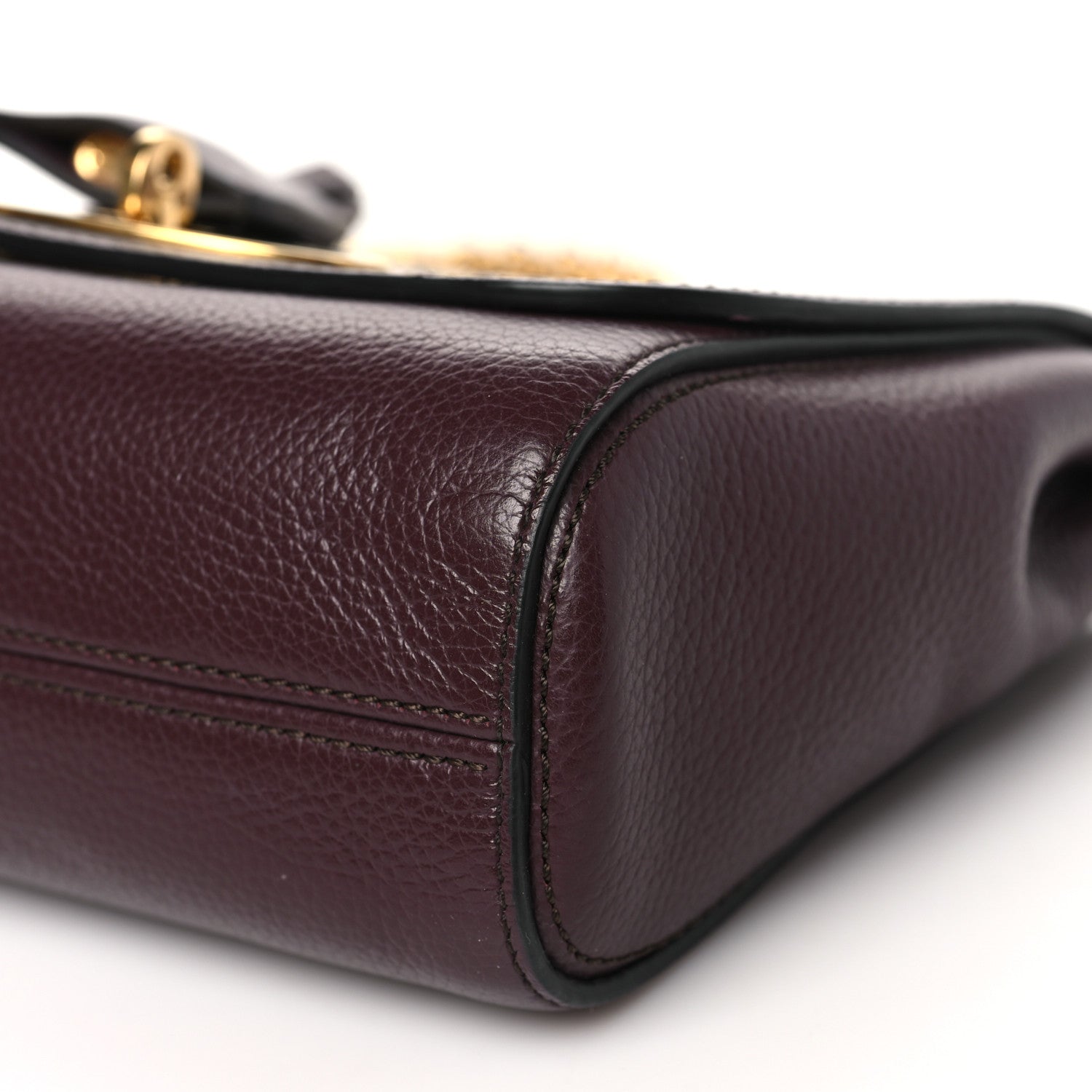 Mulberry Small Classic Grain Calfskin Small Lily Flap Oxblood 9 of 9