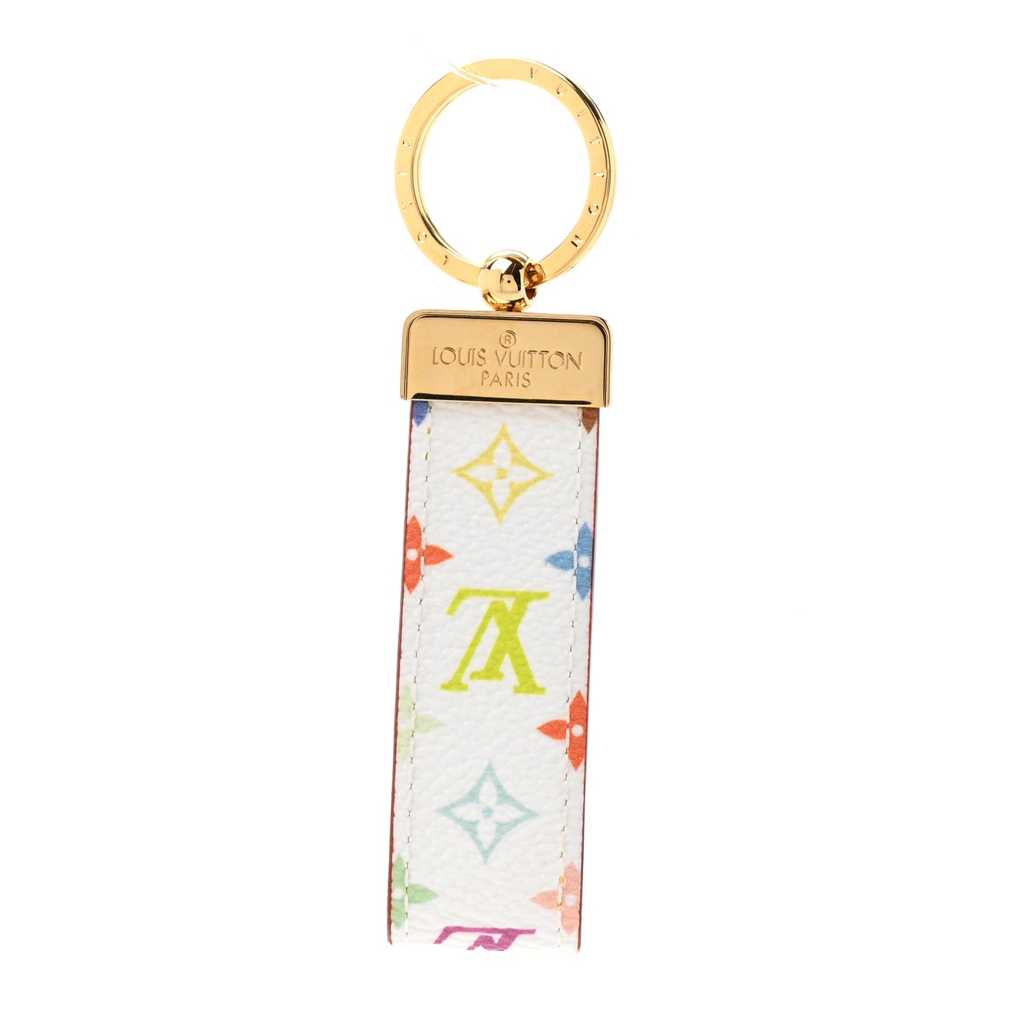 LV X TM Monogram Multicolor Dragonne Key Holder