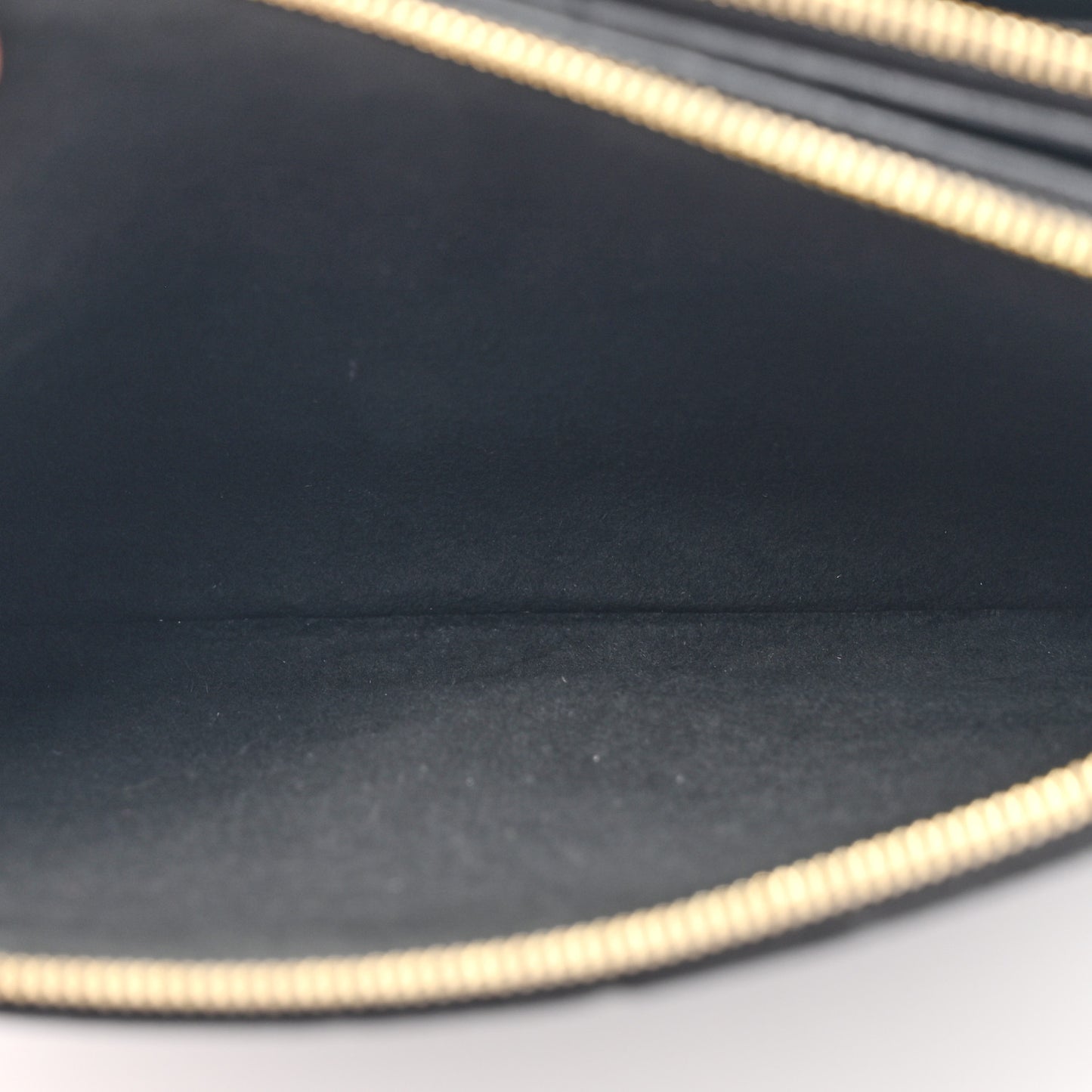 Empreinte Double Zip Pochette Black