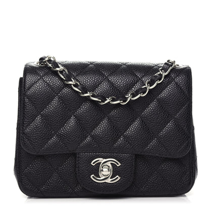 Chanel Caviar Quilted Mini Square Flap Black 1 of 9