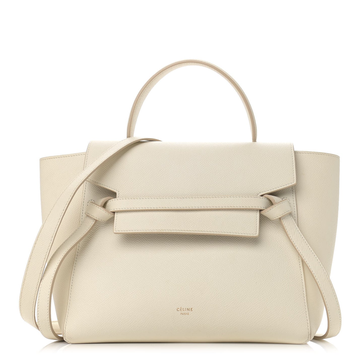 Grained Calfskin Nano Belt Bag Linen