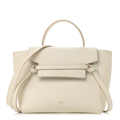 Celine Grained Calfskin Nano Belt Bag Linen 1 of 12