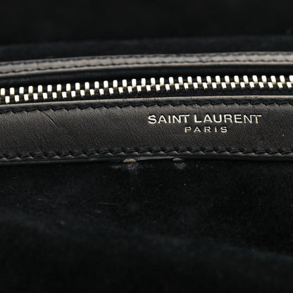Saint Laurent Suede City Backpack Black 13 of 13