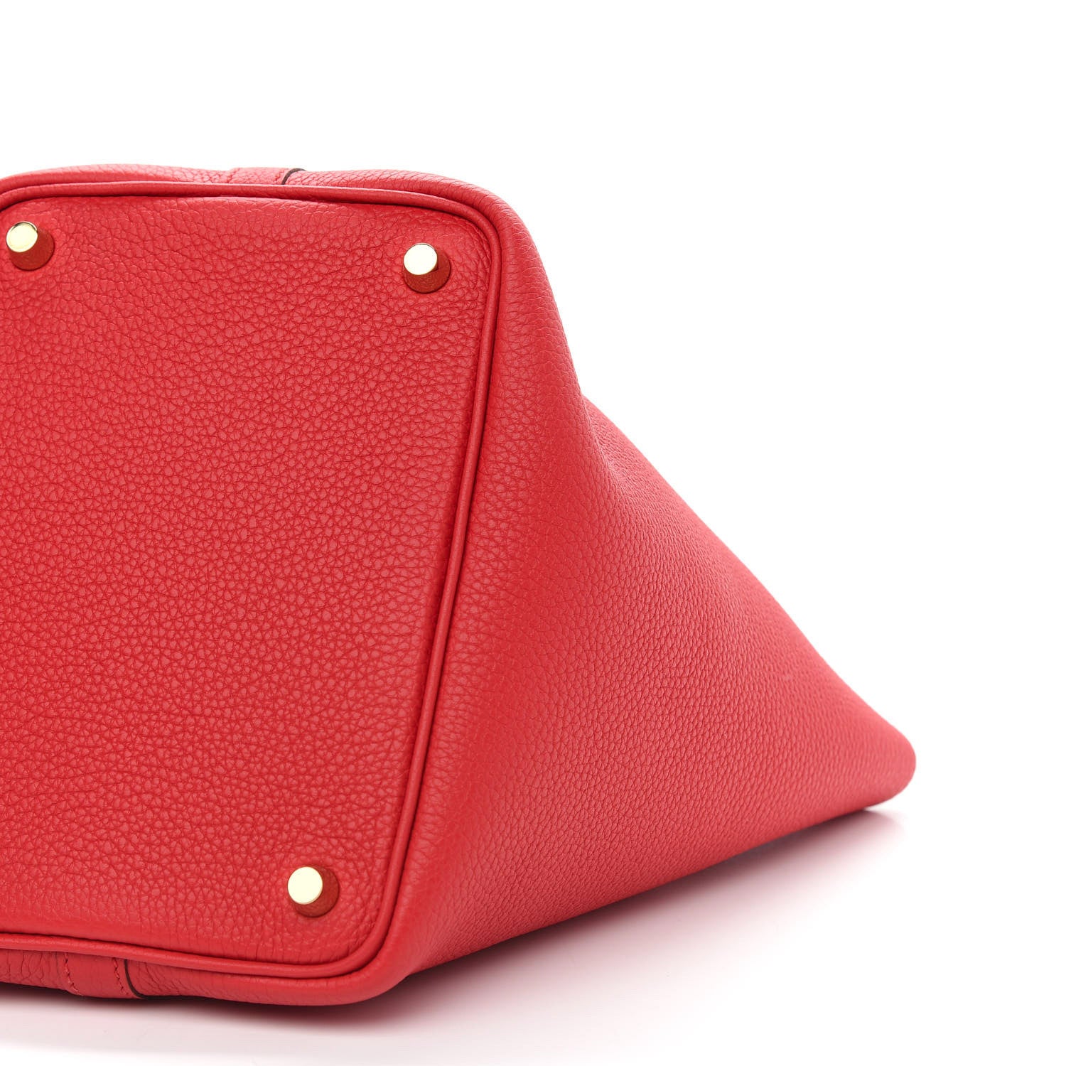 Hermes Taurillon Clemence Picotin Lock 18 PM Rouge De Coeur 8 of 9