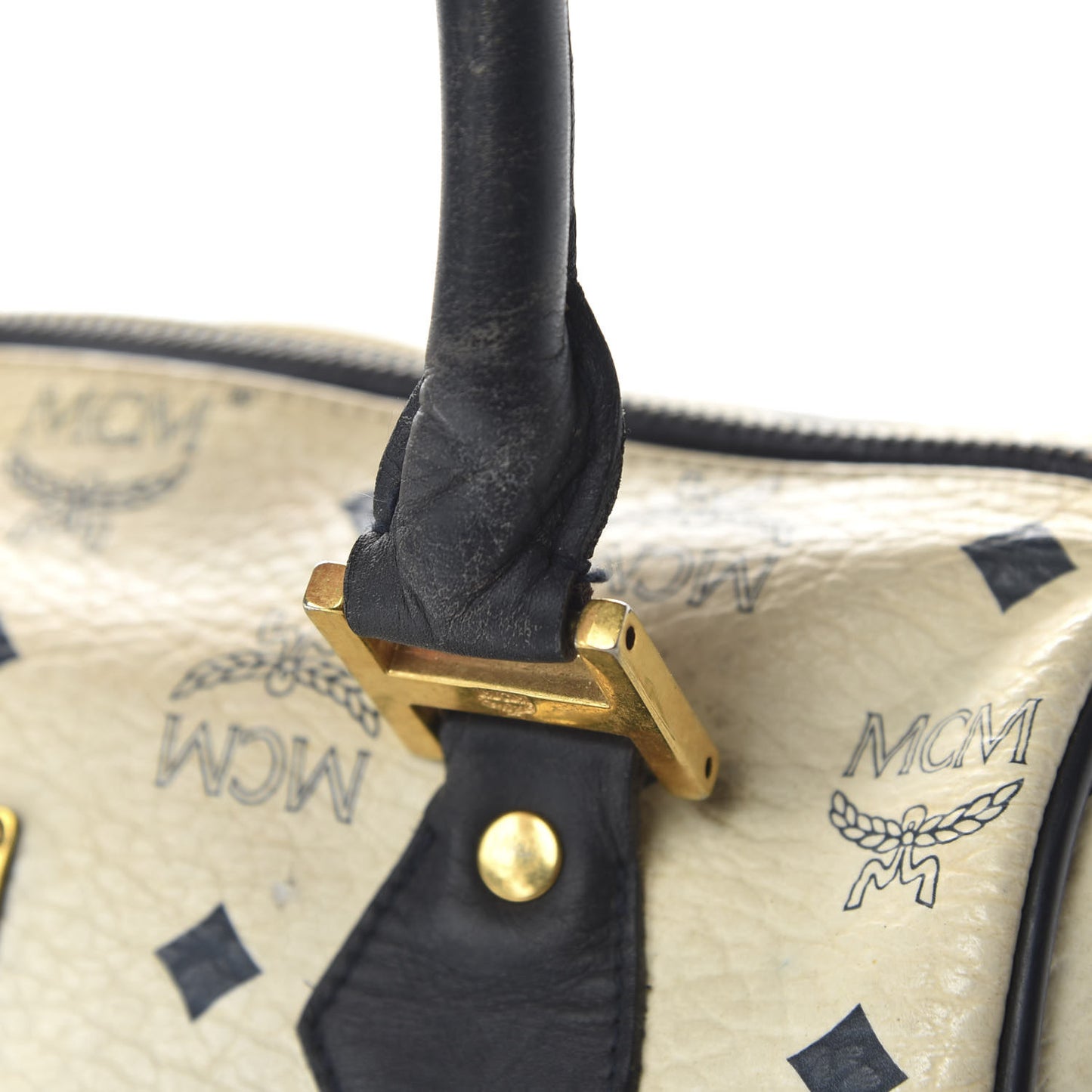 Visetos Essential Boston Bag White