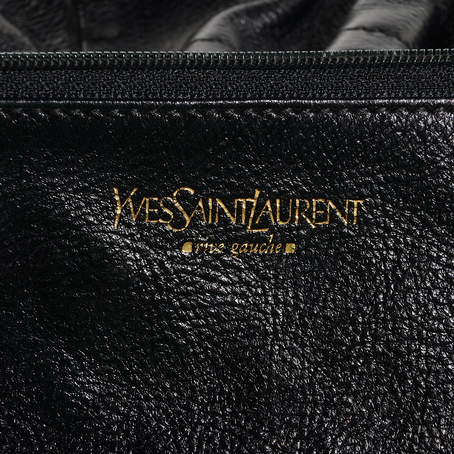 Saint Laurent Calfskin Vincennes Mombasa Hobo Black 6 of 7