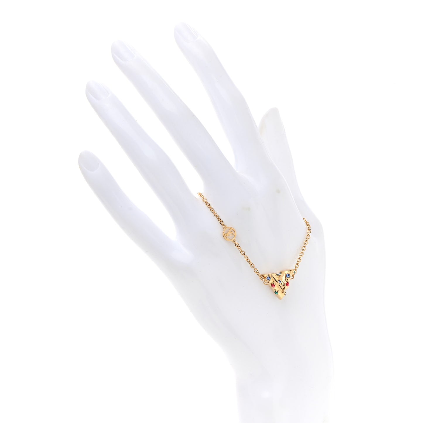 Swarovski Essential V Bracelet Multicolor Gold