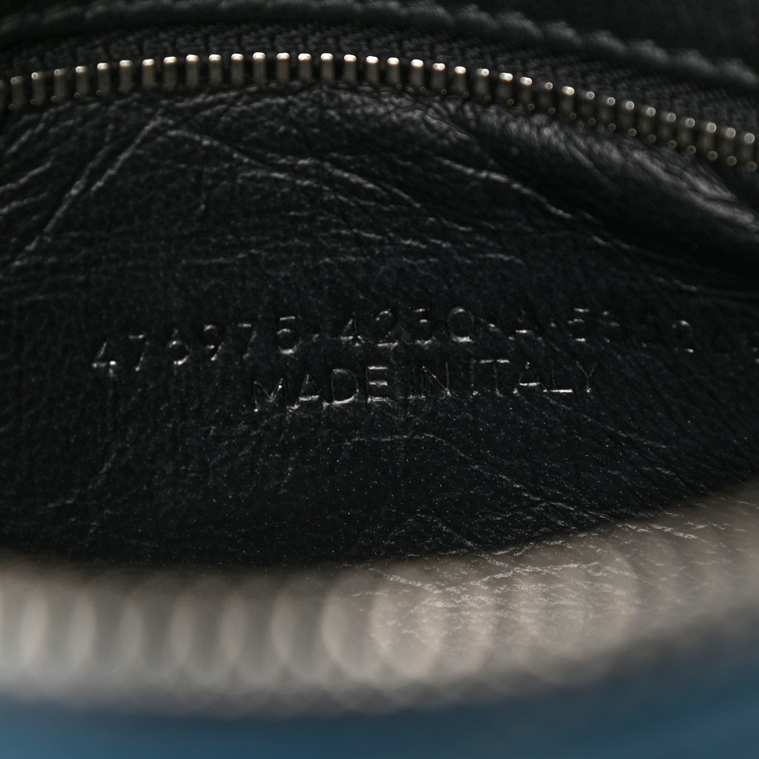 Balenciaga Calfskin S Triangle Duffle Bleu Persan 6 of 11